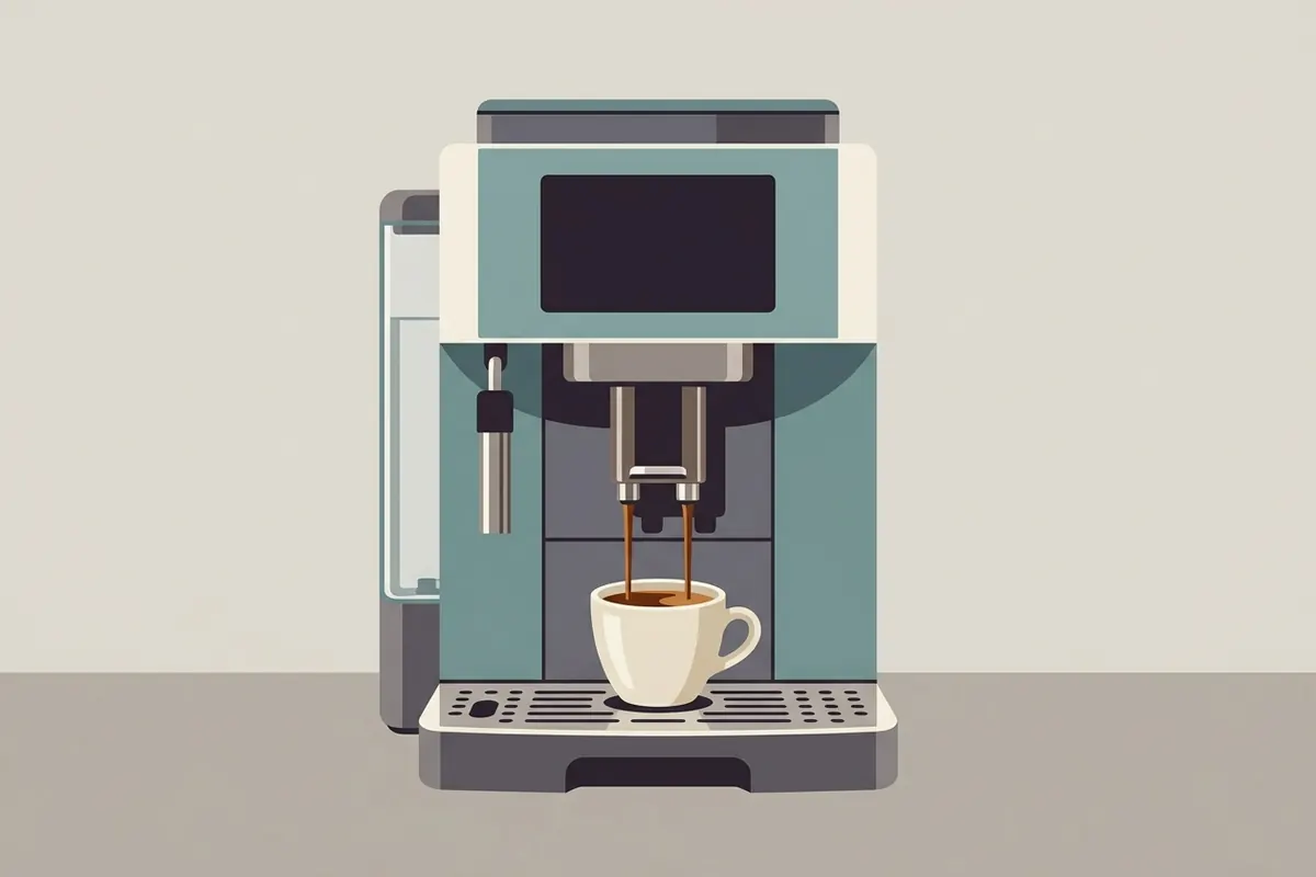 Illustration for brew group and valves fault codes